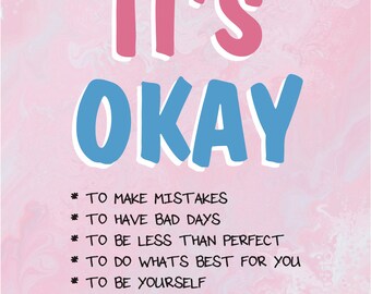 It's Ok Planner Cover