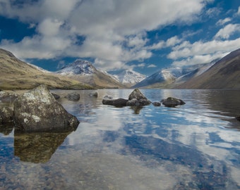 Scafell Pike Lake District Photographic Art Print