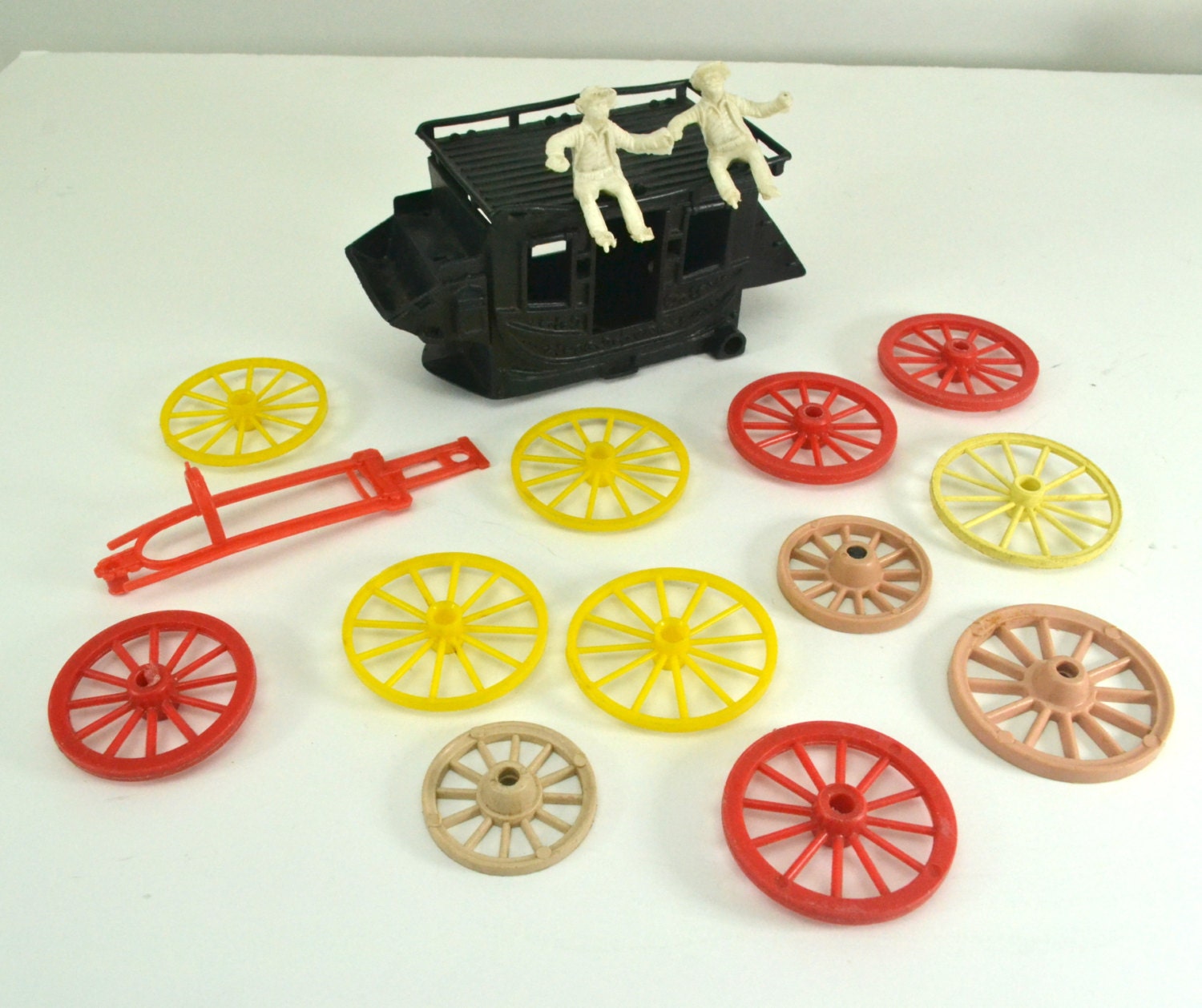 Toy Stagecoach Parts Collectible Vintage Western Themed Toys