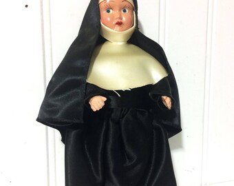 Vintage Catholic Nun Doll