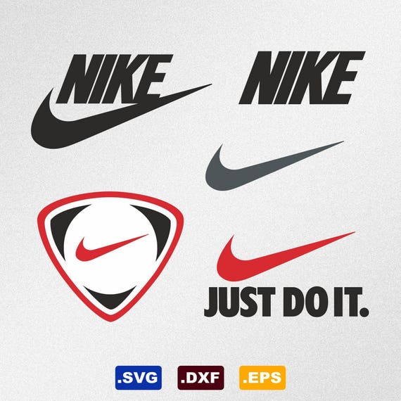 Download Nike Logo Svg Dxf Eps Vector Files for Silhouette Cricut