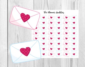 Happy Mail, Planner Stickers, Cute Stickers, Envelopes, Mail