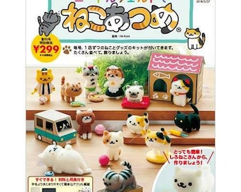 Special Price!,Needlefelt Kit,"Neko Atsume with Needlefelt vol.1 Shironeko-san"