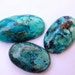 3 Pcs Lot!!! Gorgeous blue Azurite Cabochon - Natural Azurite Gemstone For Jewelry Use 53.10Cts. (A-94)
