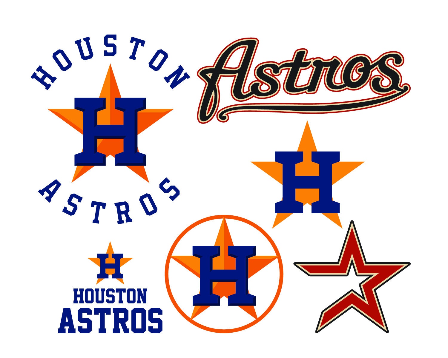 Download Houston Astros Cut Files, Houston Astros SVG Files ...