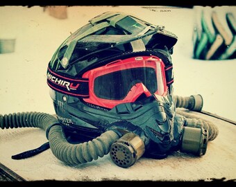 Postapocalyptic Motorcycle Helmet (STmod.2)