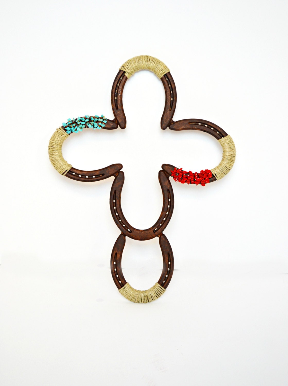 Horseshoe Cross Western Cross Horseshoe Art Horseshoe