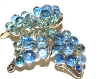 1960s Costume Butterfly Brooch