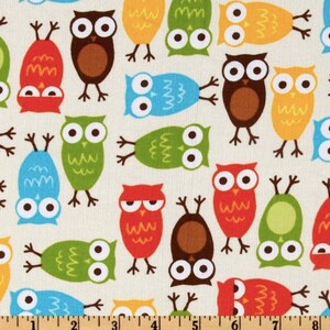 CORDUROY Robert Kaufman 21 Wale Cool Cords Harvest Owls, Corduroy Fabric, Cord Fabric, Soft Corduroy, Owl Corduroy Fabric
