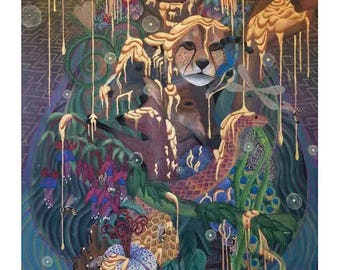 GAIANECTAR 17"x"10 fine art print