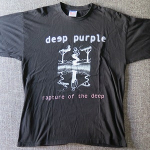 DEEP PURPLE "Rapture Of The Deep" tour shirt size XL rare
