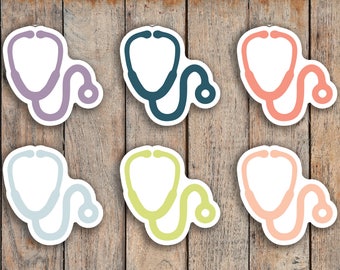 70 Doctor's Stethoscope, Appointment, Medicine Icon Planner Stickers for 2018 inkWELL Press Planners IWP-Q57