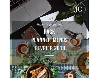 PACK Planner-Menus FEVRIER 2018