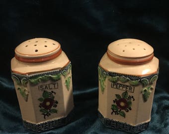 Made in Japan Ceramic salt and pepper shakers