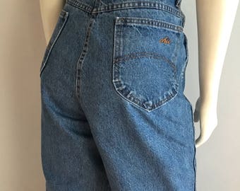 Vintage Women's 80's Chic Jeans, High Waisted, Denim (L)