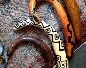 RAIN STICKS (made from Snake Gourds)