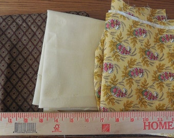 Destash- 4 pieces Of Home Decor Fabric Remnants