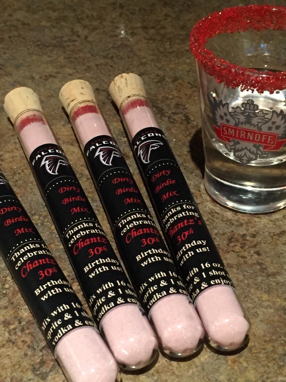 Items similar to Atlanta Falcons party favors, Football Party Favors