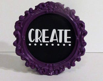 Chalkboard Standing Frame, Create
