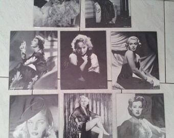 Pre-Code Hollywood Icons and Actresses 40-Trading Cards Set