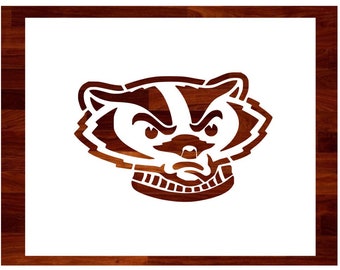 Be a Badger Custom Stencil