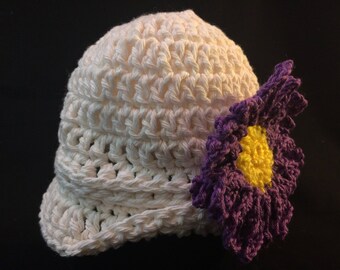 Baby Girl Winter Cloche Hat