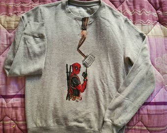 Deadpool Painted Sweatshirt