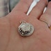 Vintage Style Hat with Flowers Sterling Silver Charm