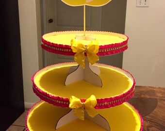 Pink lemonade Cupcake Stand