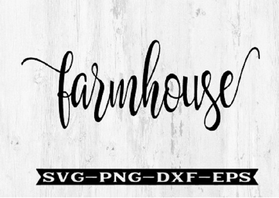 Download Farmhouse SVG | Farmhouse Cut File | Silhouette Files | Cricut Files | SVG Cut Files | PNG Files ...