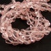Rosaline Pink 6mm Heart Czech Glass Beads 50pc #1548