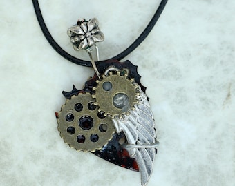 Guitar Pick Necklace - MechanicaL AngeL