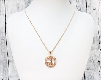 Zodiac Necklace, Aries Necklace, Ram Necklace, Sign Zodiac, Gold Necklaces, Men Necklace, Mens Jewelry, Gift for Men, Gold 18k Necklace, Men