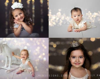 Christmas Lights Bokeh Overlays, Photoshop Overlays, Photo Overlays, Holiday Overlays for Photographers, Real Bokeh Lights Overlays