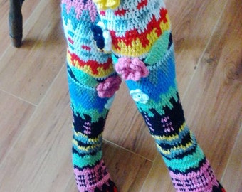 Knee socks crochet PDF pattern - INSTANT DOWNLOAD