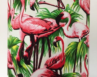Fantastic Flamingoes lampshade.