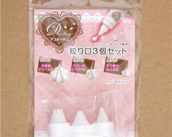 3 Embouts Fausse Chantilly Padico : OUT 0050