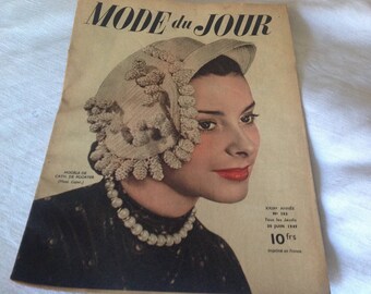 Copy of old journal Modiste du Jour