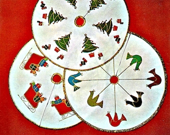 Snazzy Xmas Tree Skirt - Sewing Patterns