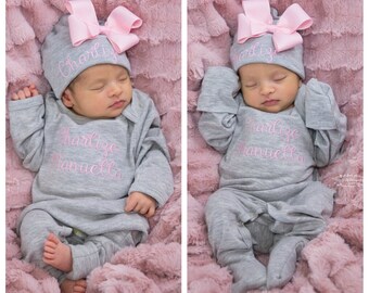 Baby Girl Coming Home Outfit Baby Girl Clothes Newborn Girl Coming Home Outfit Baby Girl Romper Newborn Girl Clothes Baby Girl Gift
