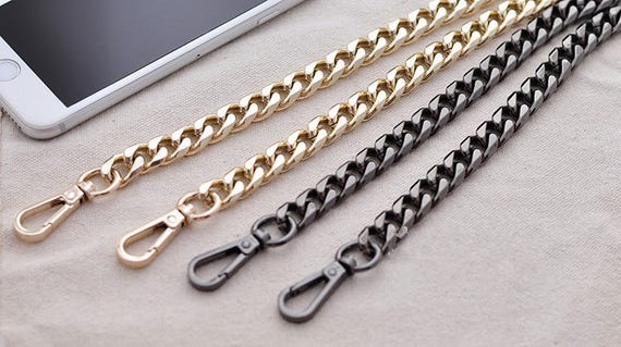 detachable gold chain for purses