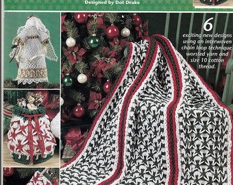 Polish star Christmas Crochet Pattern Book Annie's Attic 872816