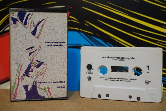 Glider by My Bloody Valentine Vintage Cassette Tape