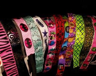 Grosgrain Ribbon Headbands - No Slip!