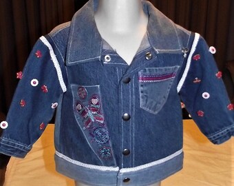 Refurbished Denim Infant Jacket, Size 18mo