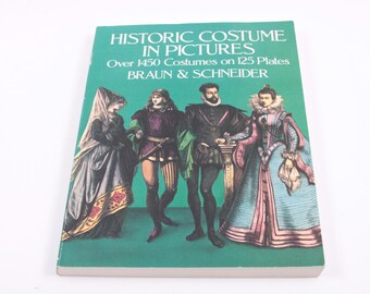 Historic Costume in Pictures - Braun and Schneider - Illustrations - Picture Book ~ The Pink Room ~ 160921A