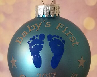 Baby's first Christmas ornament