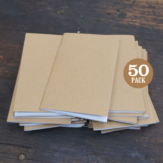 Bulk Notebooks 3.5 x 5.5 Inch Blank Journal Notebook