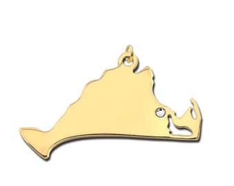 Gold Marthas Vineyard charm