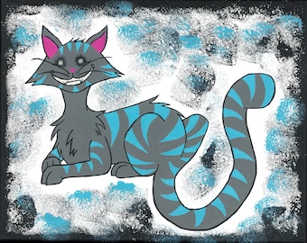 Cheshire Cat Glows in the Dark